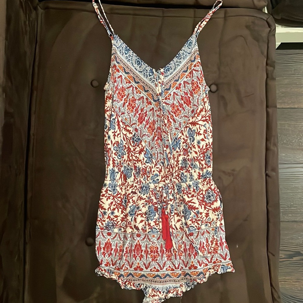 Cotton Candy Romper Small